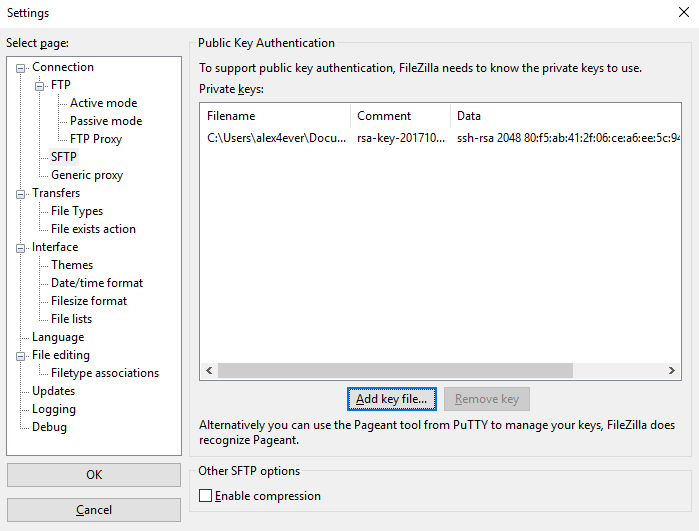 Using SFTP protocol to access file on your V - VPSServer.com